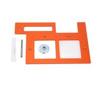 Oreilet Grooving Auxiliary Tool, Slotting Template Mold with Straight Cutter, Aluminum Alloy Grooving Mold Slotting Tool Versatile Woodworking for Type 86 Socket