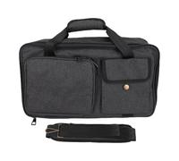 Oreilet Guitar Effects Pedal Board Bag, Guitar Pedal Case Carry Bag, Padding Guitar Multi Effects Pedal Carrying Case for Pedalboard Accessory (M)