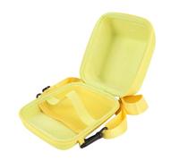Oreilet Hard Carrying Case, Protective Cover Hard Shell Camera Case with Adjustable Shoulder Strap, Travel Sling Storage Bag for GO, Now, Now+, Onestep 2 Instant Film Camera (Yellow)