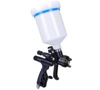 Oreilet HVLP Spray Gun with 1.3mm Nozzle, 600ml Reusable Cup, HVLP Air Gravity Spray Gun Sets, Auto Paint Sprayer for Automotive and Industrial Coatings