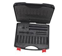 Oreilet in Line Dowel Pin Puller Master Set, 95400 Efficient Dowel Pin Puller Tool Includes SAE and Metric Collets, Extraction Remover Tool Reducing Work and Potential Hand Injuries