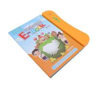 Oreilet Interactive Learning Book with Sound Effects - ABC 123 Shapes Colors Fruits Vegetables Animals Vehicles Multilingual Cambodian English Chinese for Preschool Early Education (Green)