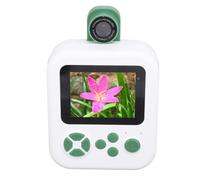 Oreilet Kids Camera Instant Print, 1080P Digital Camera Instant Print with 2.4" Screen & 3 Rolls Paper & Games & LED Flash, Christmas Birthday Toys Gifts for Girls Boys Age 3-12 (Green)
