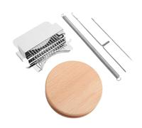 Oreilet Knit Patch Kit, Mini Portable Patch Darning Looms Kit, 14 Hooks Patchwork Weaving Tool for Beginners Quickly Sewing Repair Jeans Socks Clothes Knitting