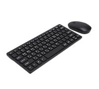Oreilet Korean Wireless Keyboard and Mouse Combo, Slim Lightweight 2.4GHz 78 Key Korean Keyboard with Silent Mouse, for PC Laptop Computer