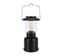 Oreilet LED Camping Lantern, IP68 Water Proof Vintage Portable Hanging Camping Light, 400LM Emergency Lamp, for Home Power Failure, Hurricane, Black