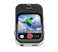 Oreilet MP3 Player with and Camera, 2.02 Inch Touch Screen MP3 Music Player Voice Recorder, 180 Rotatable Lens, Sports, Take Photos or Videos, for Sports