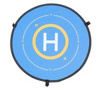 Oreilet New Drone Landing Pad for 3 2, Universal Durable Double Sided Rainproof Fast Fold Drone Landing Mat with Nighttime Reflective for RC Quadcopters Accessories (55cm)