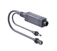 Oreilet POE Splitter Gigabit, 48V 2.5A 100W Ethernet POE Splitter Adapter with 100m Long Distance Transfer & Input Voltage DC37-52V Compatible with Satellite for Home Commercial Use