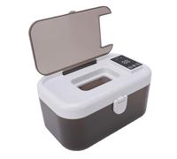 Oreilet Portable Baby Wipe Warmer, Wet Wipes Heater with Nightlight, Top Heating Wet Wipes Dispenser Diaper Wipe Warmer for Infants Adults Newborn Essentials