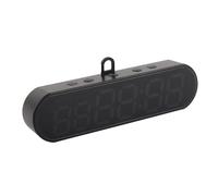 Oreilet Portable Gym Timer, USB Rechargeable Workout Clock Large Dispaly Interval Timer Stopwatch with Buzzer, HIIT Tabata Boxing Clock for Exercise