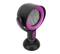 Oreilet Portable Range Hood, Mini Desktop Range Hoods with 2 Speed, Removable Filte, USB Kitchen Exhaust Fan Hood Vent Mini Range Hood for BBQ Cooking Hot Pot RV (Black and Purple)