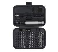 Oreilet Precision Screwdriver Set with Case, 150 in 1 Precise Screwdriver Repair Tool Kit with 117 Bits, 3 Extended Bits, 20 Screws for Electronics, Appliances, Furniture