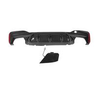 Oreilet Rear Bumper Lip Diffuser Spoiler, ABS Plastic Impact Proof Rear Diffuser Bumper Lip Splitter Spoiler Replacement for M5 Style 5 Series G30 G31 G38 M Sport Model 2017 2023 (Carbon Fiber
