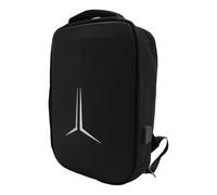 Oreilet Satellite Backpack, Multifunctional Breathable Satellite Carrying Bag, Protective Travel Case with USB Charging Port for Mini Dish Power Supply Cables Pipe Adapter (Black)