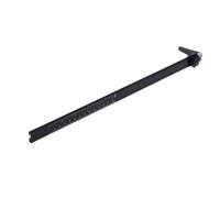 Oreilet Sliding Sag Scale, Metal Rear Shock Sag Tool, Aluminum Rear Suspension Setting Measurement Tool for Most Dirt Bikes