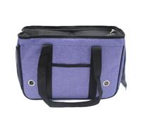 Oreilet Soft Sided Pet Carrier, Dog Purse Carriers for Small Dogs with Roll Up Curtain, Cats Travel Bag Kitten Pouch Puppy Carrier for (S 39 X 17 X 27cm, for Within 2.5kg)