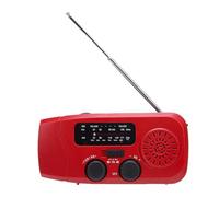 Oreilet Solar Radio, 2000mAh Battery Power Bank with Type C USB Charging and Hand Crank, AM FM Weather Band Emergency Radio for Camping Backpacking Survival Situations