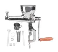 Oreilet Stainless Steel Manual Wheatgrass Juicer, Hand Crank Wheatgrass Extractor Tool, Fruit Vegetables Squeezer Orange Juice Press for Juicing Celery Kale Spinach