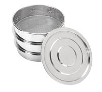 Oreilet Stainless Steel Seed Sprouting Kit, Stackable Microgreens Grower Sprouts Growing Tray, SoilFree Seeds Sprouter Tray for Beans Broccoli Alfalfa Wheat Grass Broccoli (3 Tier)