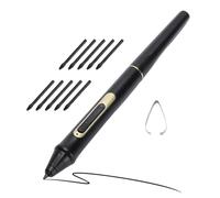 Oreilet Tablet Pen, Digital Pen W10 8192 Levels Pressure Stylus with 10 Replacement Tips, for BT-101A BT-101B -19UHD -19UHDT -19HD -19HDT (W10)