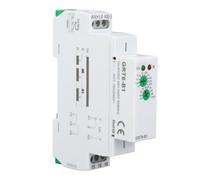 Oreilet Time Relay, Single Function Adjustable Delay Off Timer 0.1s to 10 Days, DIN Rail Relay with LED Indicator, SPDT Output and 24 to 240V AC DC, for Industrial Control Home Pump Fan