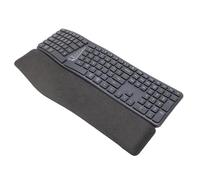 Oreilet Upgraded Ergonomic Keyboard with Cushioned Wrist Rest, Wireless 2.4G BT Ergonomic Backlit Split Keyboard with Both BT and USB Wired for 98 Me 2000 7 8 10