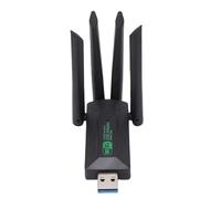 Oreilet USB WiFi Adapter, 2.4G/5G Gigabit Internal Drive Dual Band 1300Mbps Wireless Network Dongle with Antenna for Desktop PC Laptops Dual Network Card Connectivity