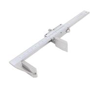Oreilet Vernier Calipers, 6in 0-150mm Large Measuring Faces Vernier Caliper, Stainless Steel Industrial Calipers Measuring Tool for Inside, Outside, Step, and Depth