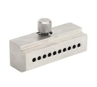 Oreilet Watch Collet Tightening Reaming Tool, Professional Watch Repair Tool, Hole Ranging from 0.4mm to 1.5mm Watch Parts Fixation Tightening Maintenance Collet Closing for Worker Shop