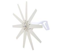 Oreilet Wind Generator, 400W 10 Blades Wind Power Generator Kit with MPPT Charging Controller, Windmill for Boat RV Home (DC12V)