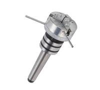 Oreilet Wood Lathe Chuck, Adjustable 3 Jaw Self Centering with MT2 Arbor Shank for Mini Lathe Woodworking Tools 10 35mm Clamping Range