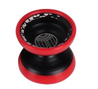 Oreilet Yoyo Toy, Lightweight Aluminum H Shape Yo Yo with High Speed Bearing for Beginners Experts Kids Boys Girls, Includes Glove and Ropes (Black)