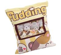 Oreiller À D'animaux, Oreiller En Peluche Mignon, Oreiller En Peluche Avec 8 Poupées De Chat Amovibles | Décorations Domestiques En Peluche Pour Salon, Dortoir, Appartement, Chambre À Coucher, Cana