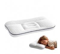 Oreiller De Posture Needo pour Enfants, Kids Pillows for Sleeping, Double-Sided Breathable, Kid Pillows for Side Sleeper, Sleeping on The Back, Traveling (3-6 Years Old)