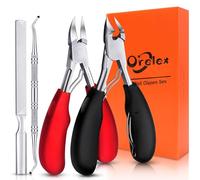 Orelex Toenail Clippers for Seniors Thick Toenails