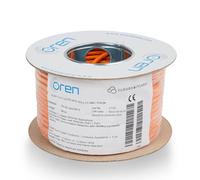 Oren Cat6 50M Ethernet Cable - 23 Awg Pure Copper Wire - 400 Mhz Bandwidth Utp Internet Lan Network Cable - Halogen Free