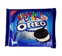 OREO Birthday Cake Creme 15.25 OZ 432g (Pack of 2) by Oreo