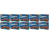 Oreo cookies covered with milk chocolate 246 gr. - [Pack of 10]