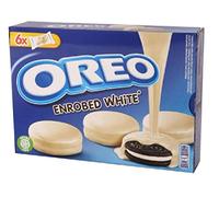 Oreo Cookies Enrobed White Chocolate 6 Packs of 2 Kosher- 246g
