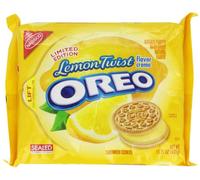 Oreo Cookies Lemon Creme Flavor 432g One Pack