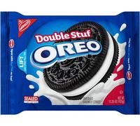 Oreo Double Stuff Chocolate Sandwich Cookie, 15.35-Ounce (Pack of 4)