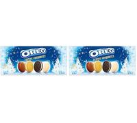Oreo Festive Favourites, Assorted Biscuit Selection Box, Suitable for Vegetarians, 8 x 170 g (Pack of 2)
