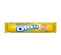 Oreo Golden Sandwich Biscuits Filled with Vanilla Creme, 154 g (Pack of 16)