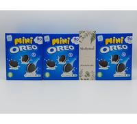 Oreo Mini Snack Packs Bundle with Mollymae Bookmark | 3 x 114g Boxes (18 Bags)