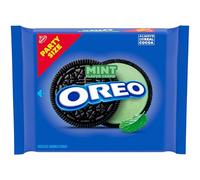 OREO Mint Creme Chocolate Sandwich Cookies, Party Size, 24.95 oz