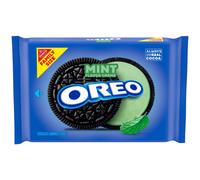 OREO Mint Creme Chocolate Sandwich Cookies, Family Size, 18.71 oz