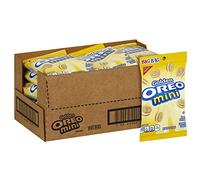 Oreo Nabisco Golden Mini Sandwich Cookies, 3 Ounce -- 12 per case.