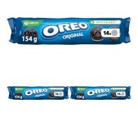 Oreo Original Sandwich Biscuits, 154 g (Pack of 3)