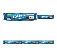 Oreo Original Sandwich Biscuits, 154 g (Pack of 5)